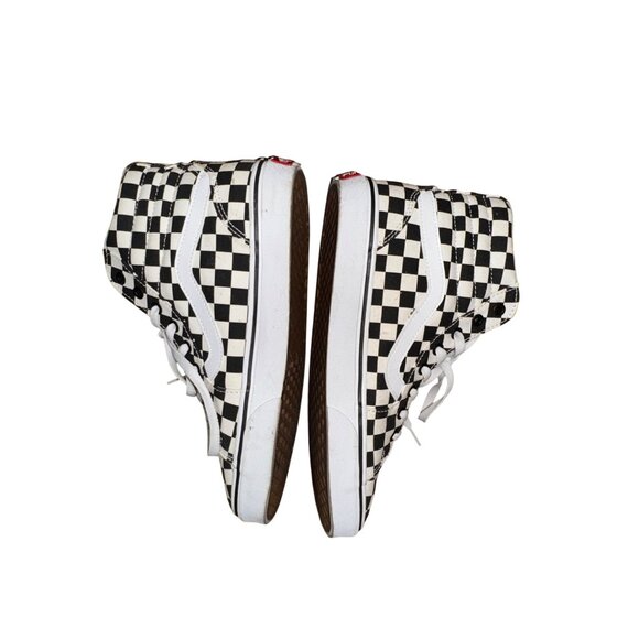 Vans Womens Filmore Hi Checkerboard Black/White Sneakers Size 10 Skater Surfer - Picture 5 of 9